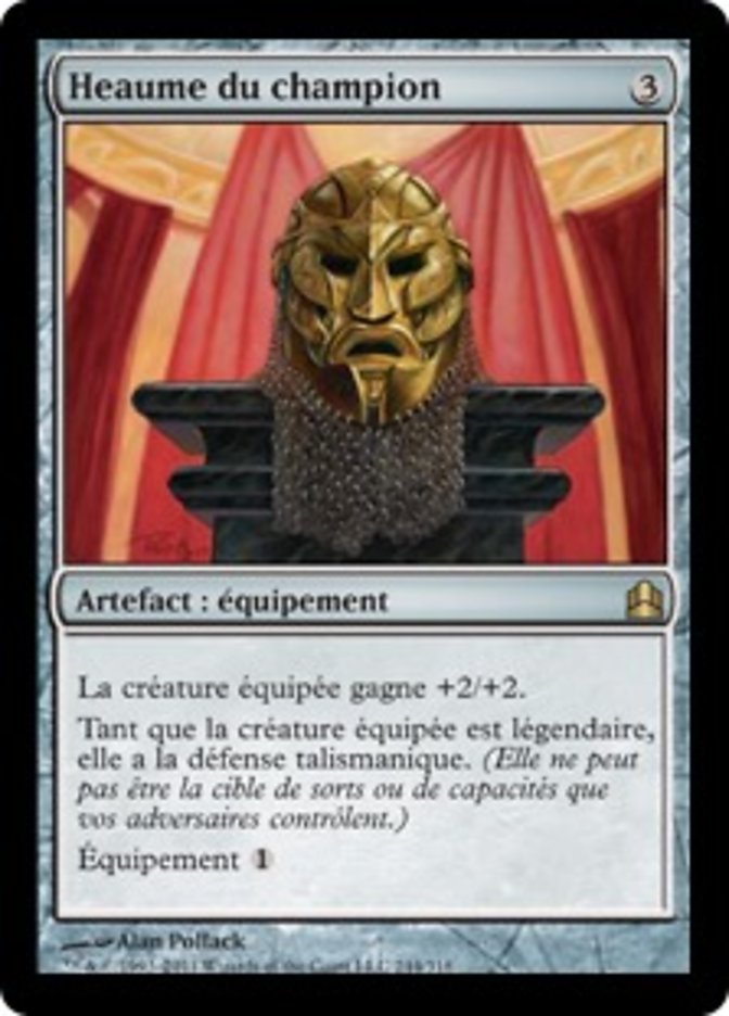image Heaume du champion