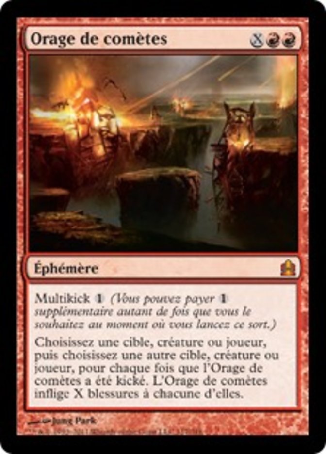 image Orage de comètes