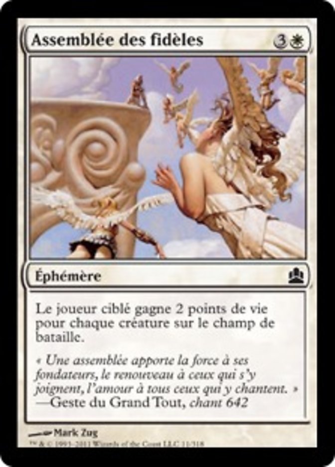 image Assemblée des fidèles