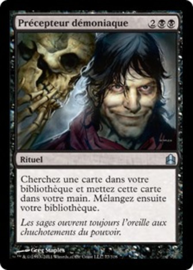 image Précepteur démoniaque