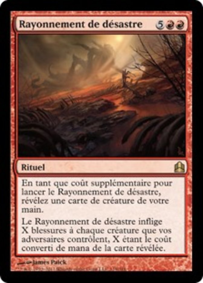 image Rayonnement de désastre
