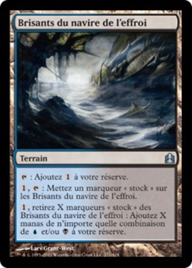 image Brisants du navire de l'effroi