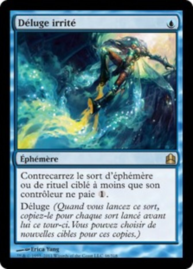 image Déluge irrité