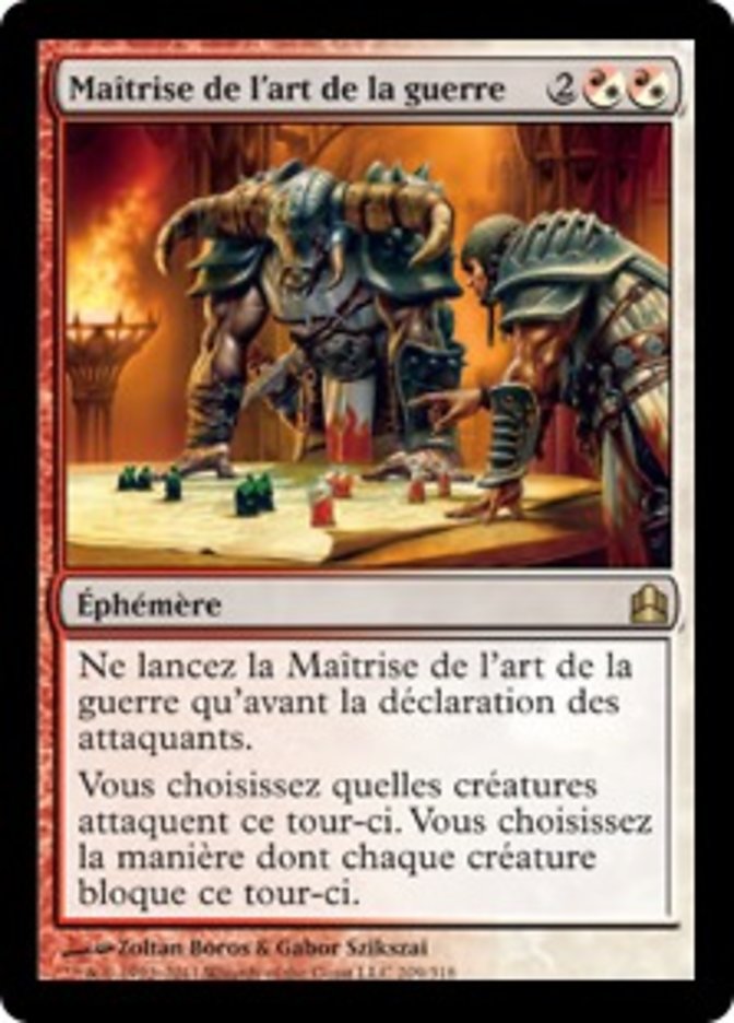 image Maîtrise de l'art de la guerre