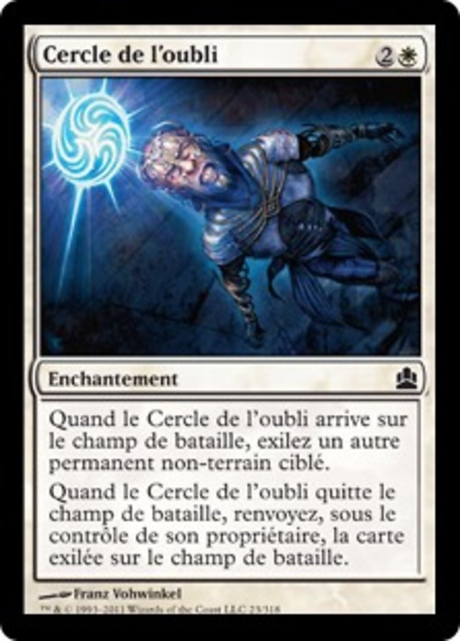 image Cercle de l'oubli