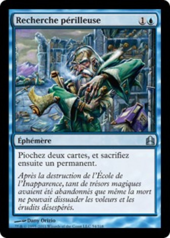 image Recherche périlleuse