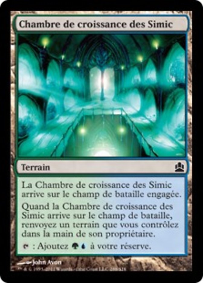 image Chambre de croissance des Simic