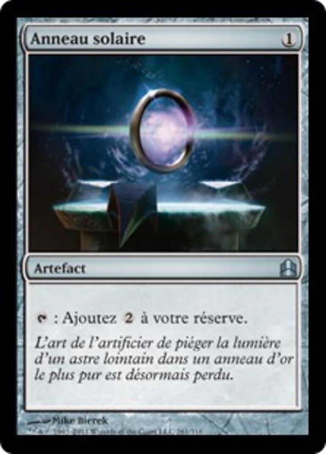 image Anneau solaire