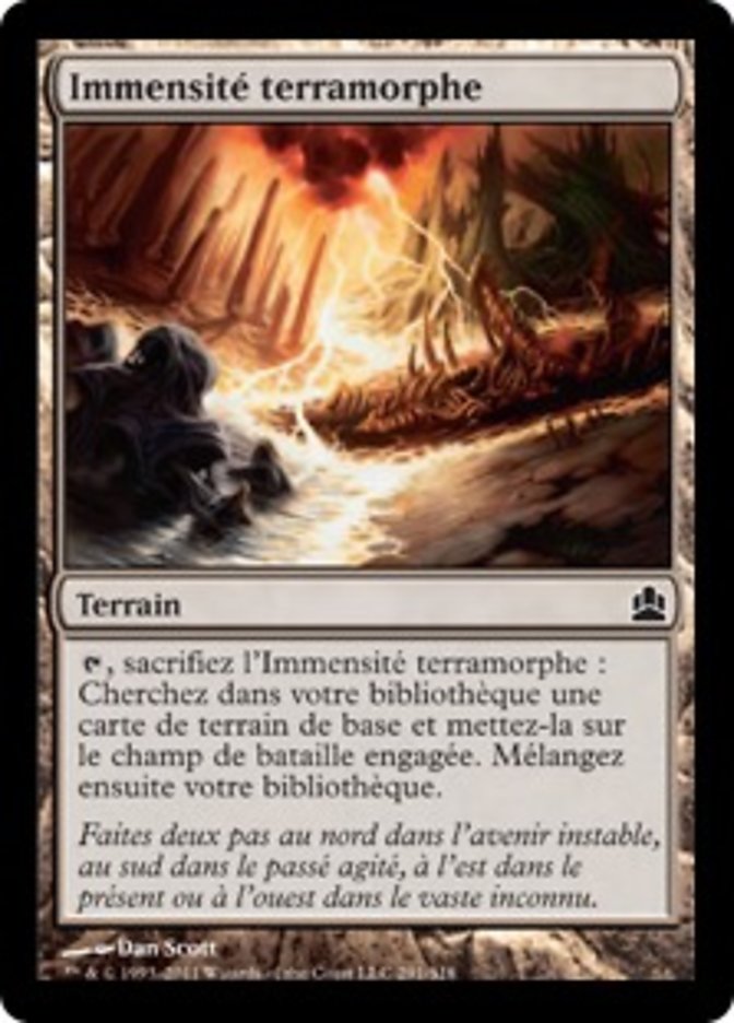 image Immensité terramorphe