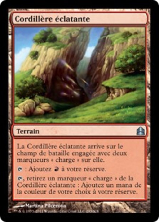 image Cordillère éclatante