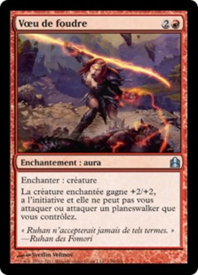 image Vœu de foudre