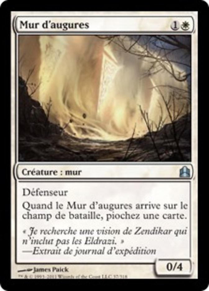 image Mur d'augures
