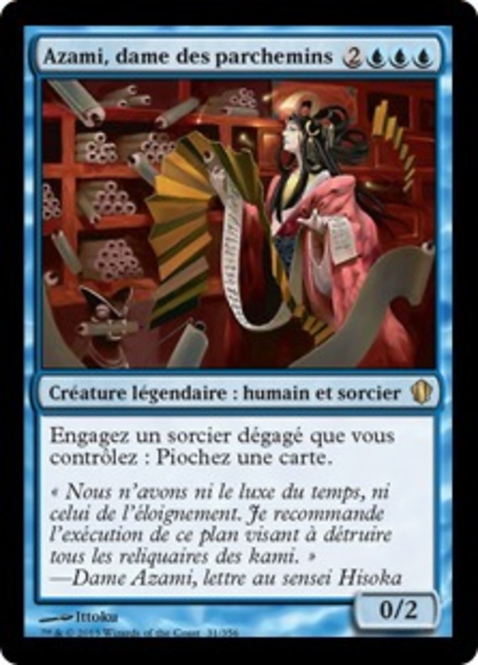 image Azami, dame des parchemins