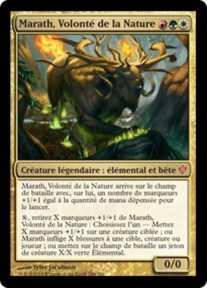 image Marath, Volonté de la Nature