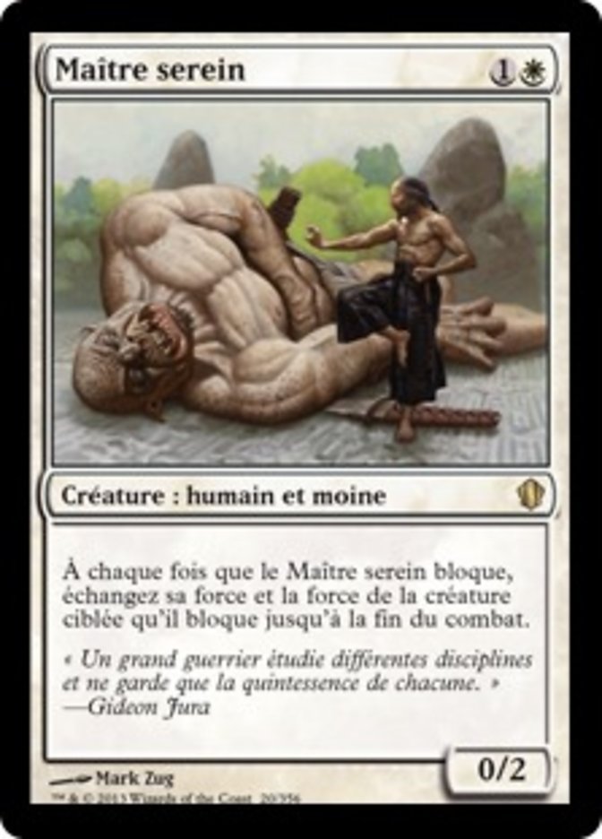 image Maître serein