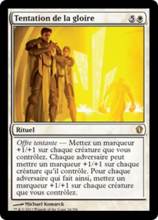 image Tentation de la gloire
