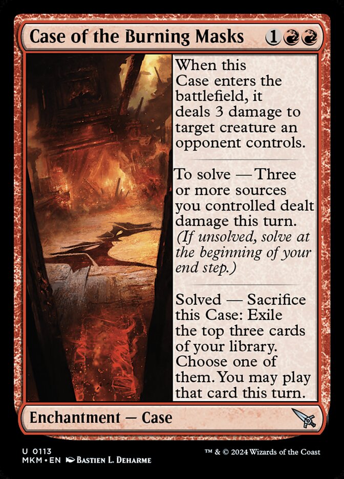 image Case of the Burning Masks
