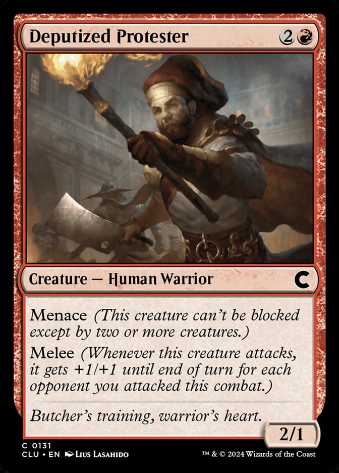 image Deputized Protester