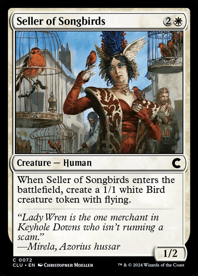 image Seller of Songbirds
