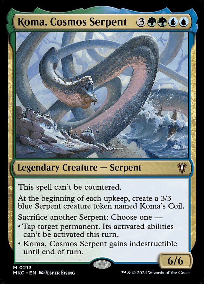 image Koma, Cosmos Serpent