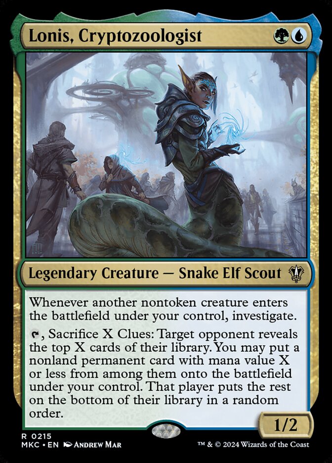 image Lonis, Cryptozoologist