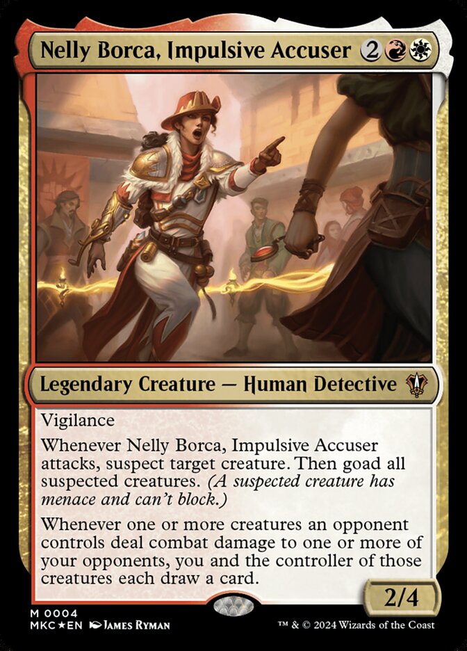 image Nelly Borca, Impulsive Accuser