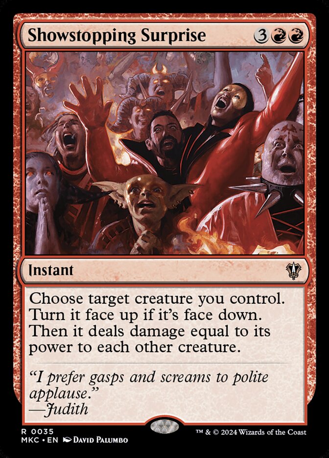 image Showstopping Surprise