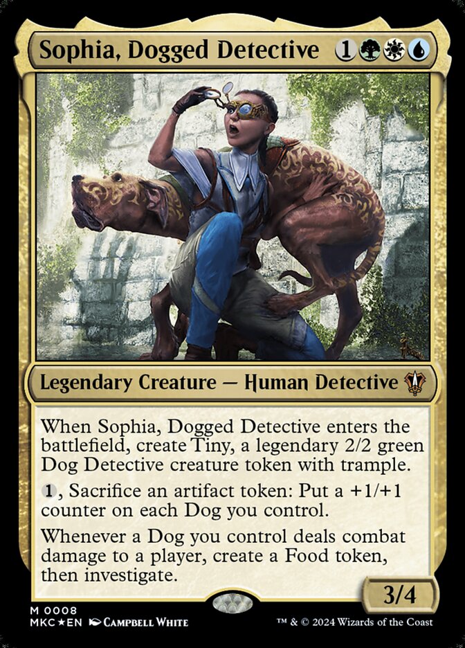 image Sophia, Dogged Detective