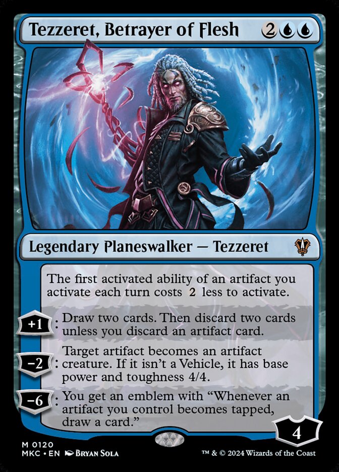 image Tezzeret, Betrayer of Flesh