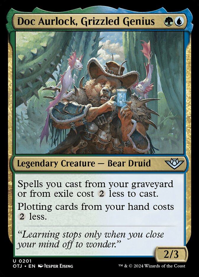 image Doc Aurlock, Grizzled Genius