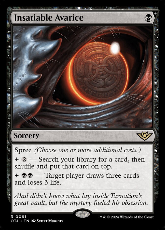 image Insatiable Avarice
