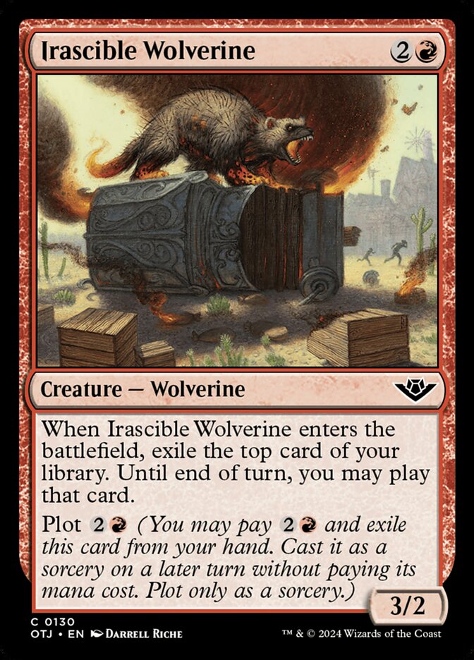 image Irascible Wolverine