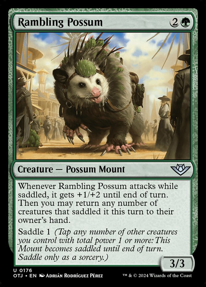 image Rambling Possum