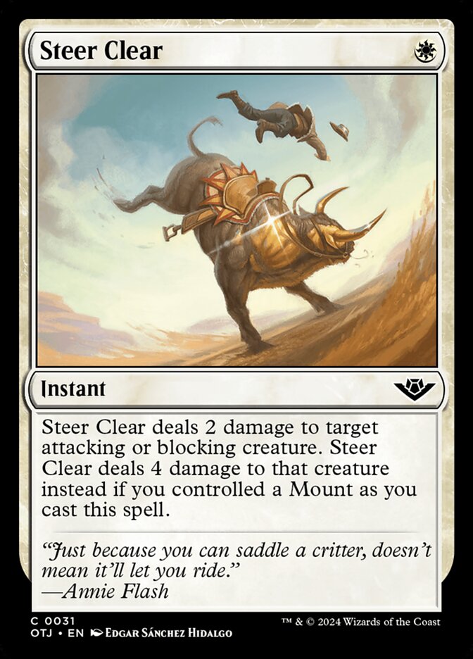 image Steer Clear