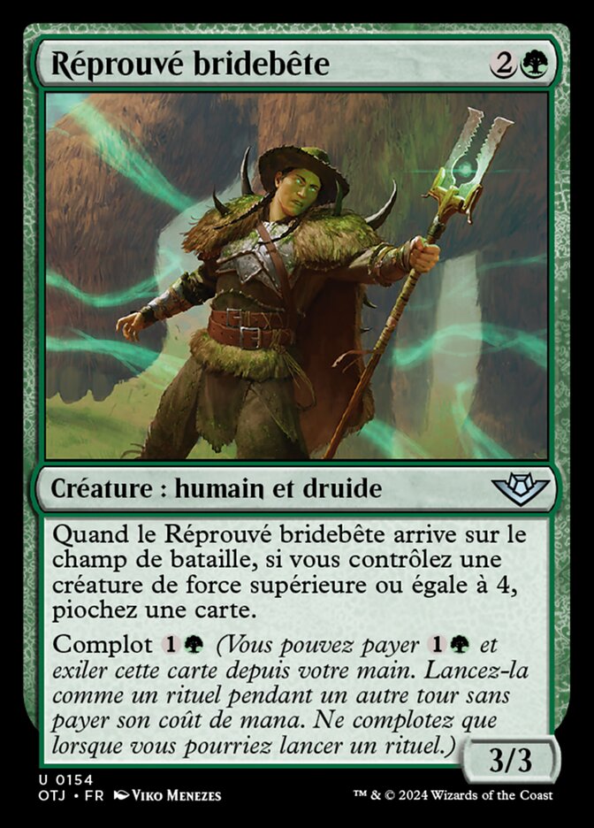 image Réprouvé bridebête