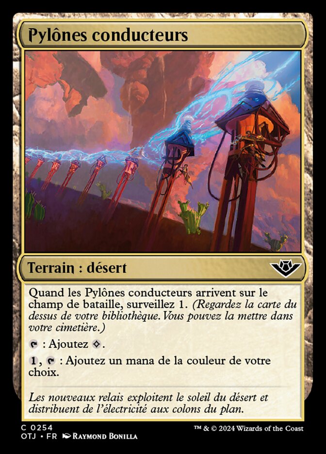 image Pylônes conducteurs
