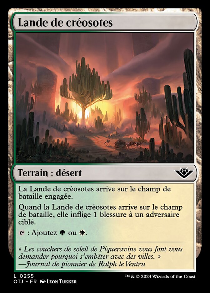 image Lande de créosotes