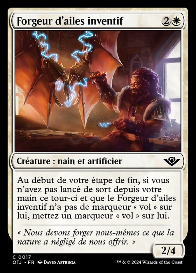 image Forgeur d'ailes inventif