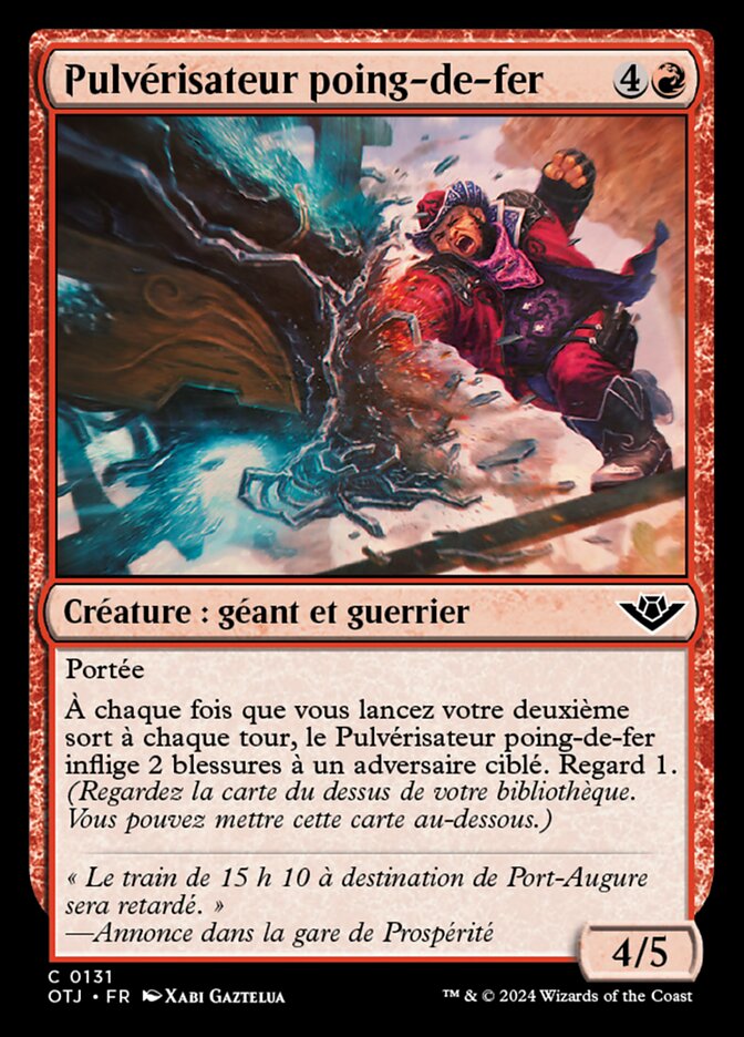 image Pulvérisateur poing-de-fer