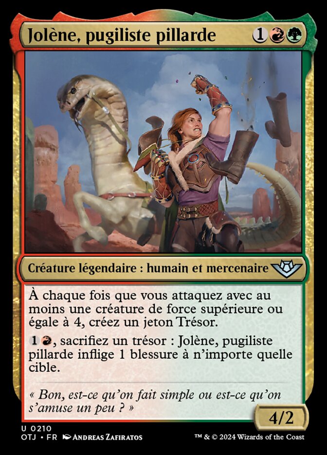 image Jolène, pugiliste pillarde