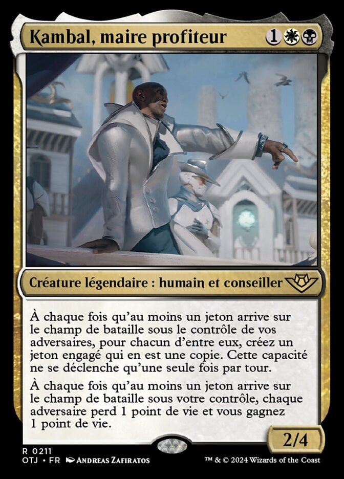 image Kambal, maire profiteur