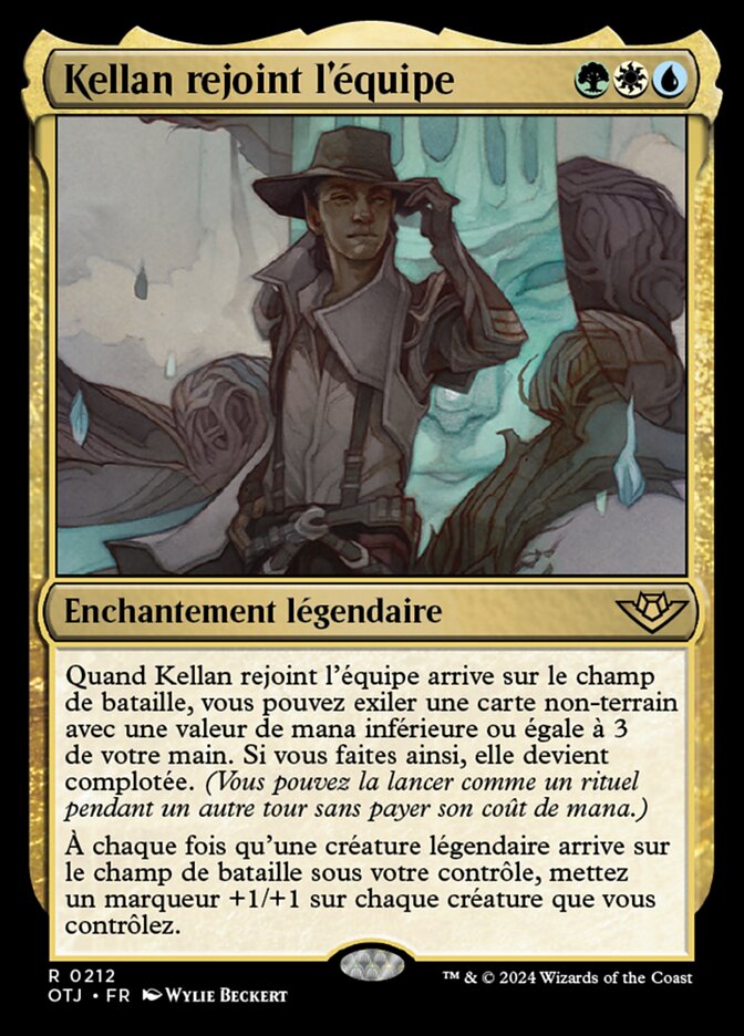 image Kellan rejoint l'équipe
