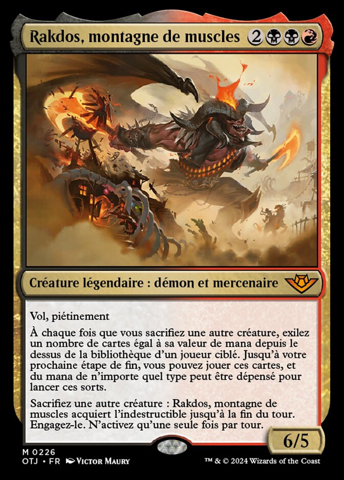 image Rakdos, montagne de muscles