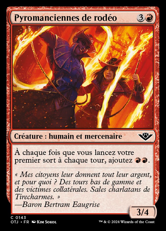 image Pyromanciennes de rodéo