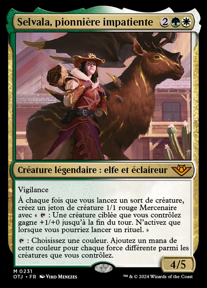 image Selvala, pionnière impatiente