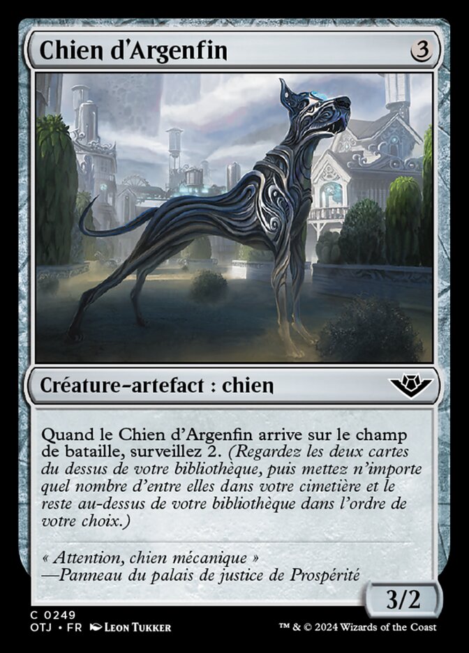 image Chien d'Argenfin
