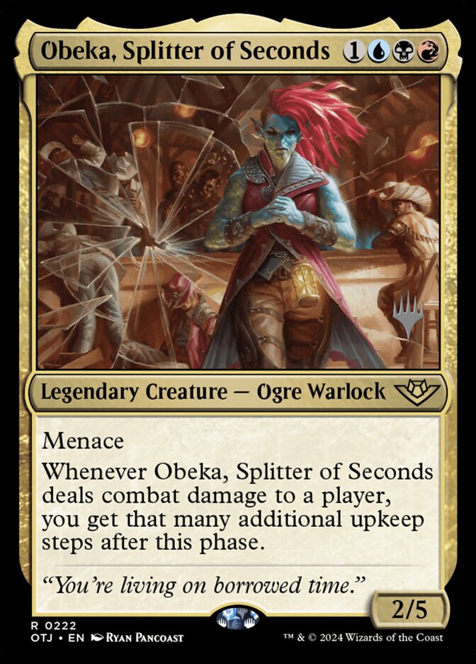 image Obeka, Splitter of Seconds