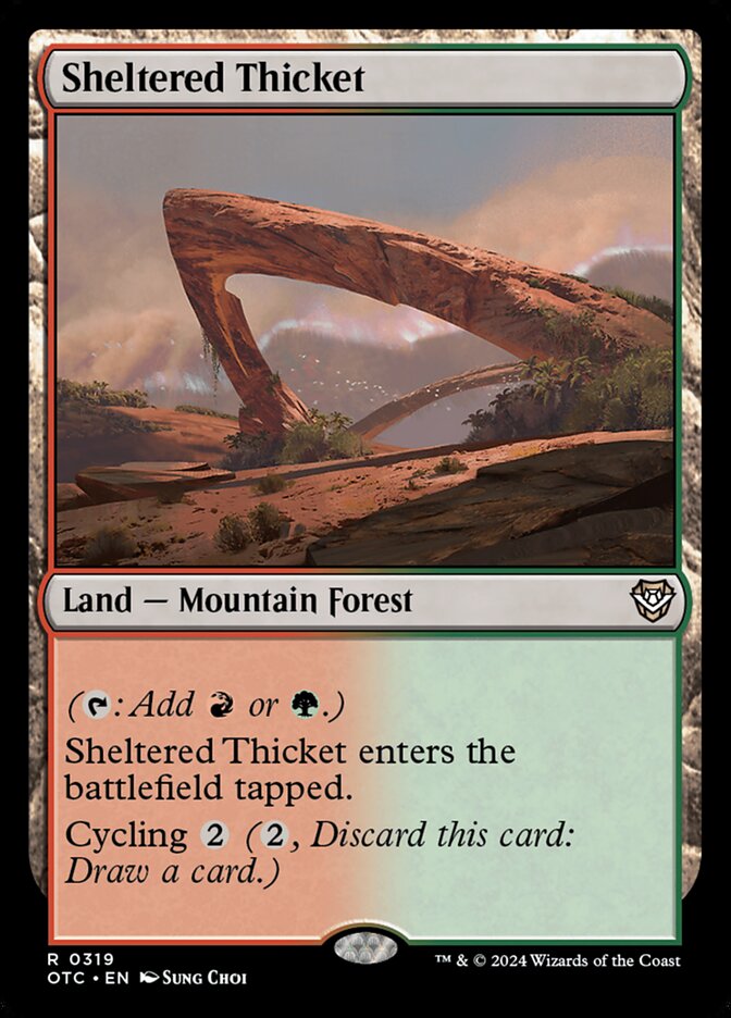 image Sheltered Thicket