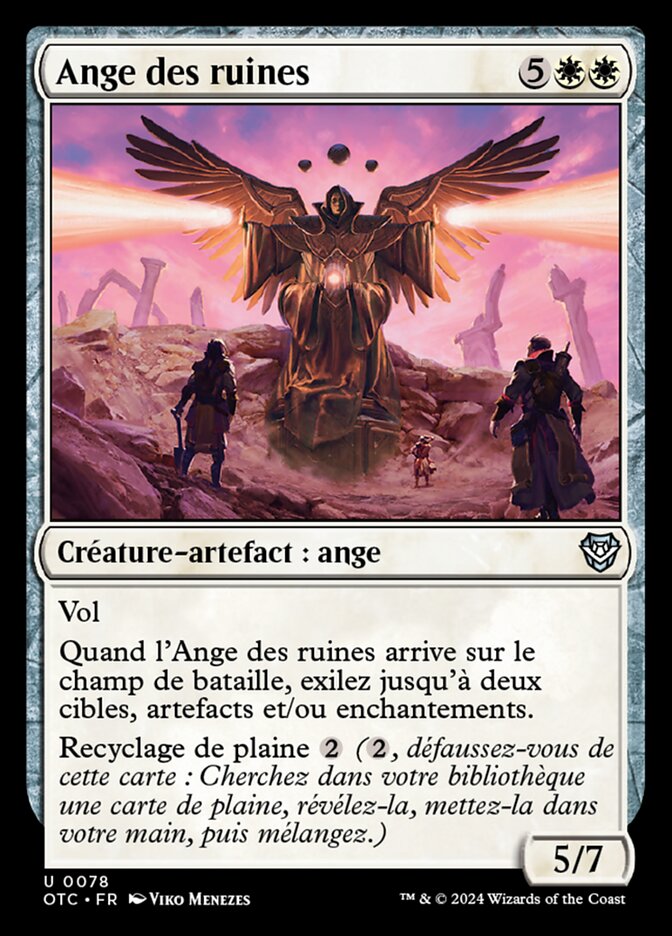image Ange des ruines