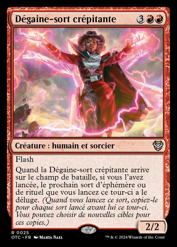 image Dégaine-sort crépitante